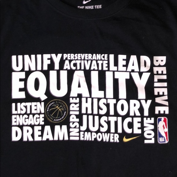 nike nba equality shirt